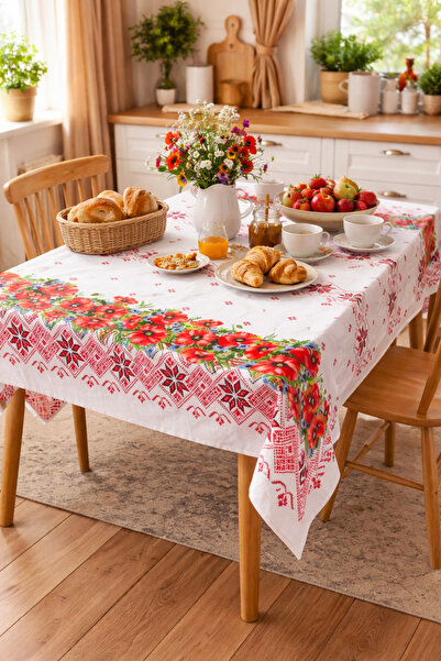 OEM Cotton tablecloth with traditional motifs 125 x 150 cm