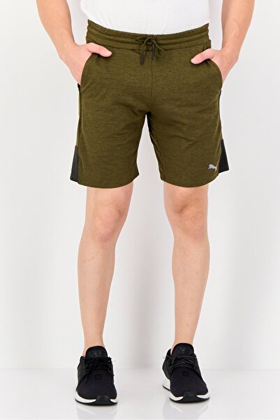 Puma Men Sportswear Fit Walking Shorts, Deep Oliver Heather