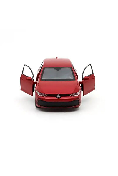Toys Welly Welly 1:36 Ölçek Volkswagen Golf 8 Gti Çek Bırak Metal Araba Bordo