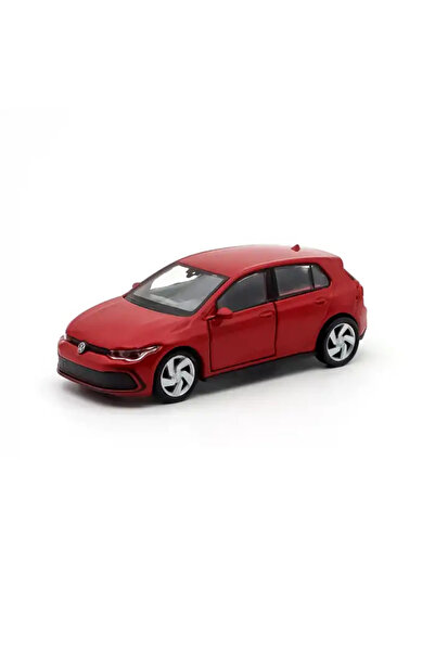 Toys Welly Welly 1:36 Ölçek Volkswagen Golf 8 Gti Çek Bırak Metal Araba Bordo