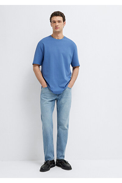 Mavi Basic T-Shirt Loose Fit / Lockerer, bequemer Schnitt 0611924-70738