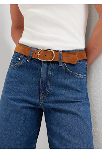 Mavi Καφέ Δερμάτινη Ζώνη 1913840-71418