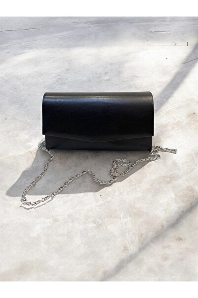 Busrabags Black Matte Skin Women's Evening Dress Bag