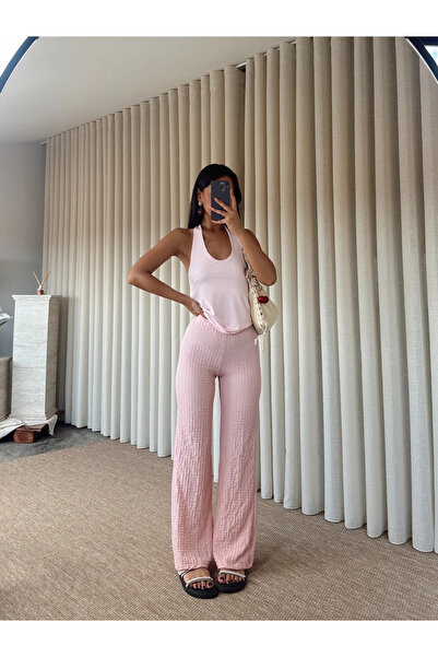 mydukkan.co Original Wrinkled Pants - Pink