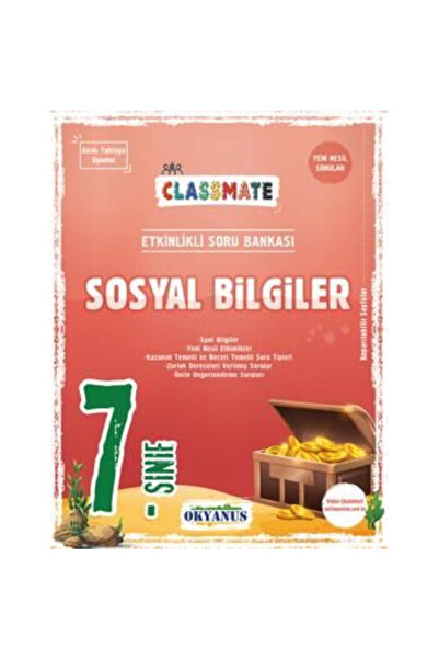 7. Sınıf Classmate Sosyal Bilgiler Soru Bankası
