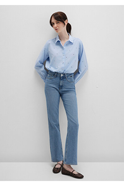 Mavi Μίνι εμπριμέ πουκάμισο Loose Fit / Loose Relaxed Fit 1210030-84655