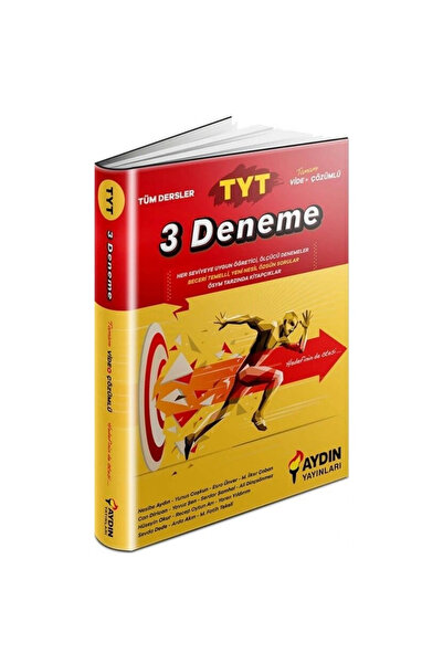 Aydın Yayınları AYDIN TYT 3 FASİKÜL DENEME