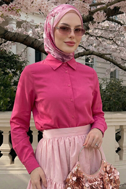 InStyle Πουκάμισο Nilda Basic - Φούξια