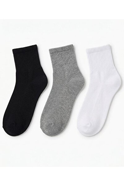 Bross Γυναικείες απλές αθλητικές κάλτσες 3 τεμαχίων