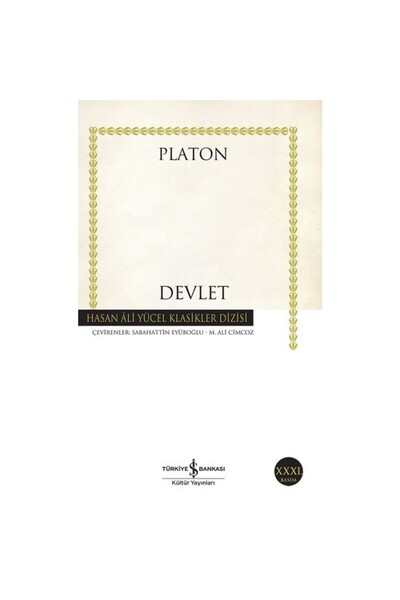 TÜRKİYE İŞ BANKASI KÜLTÜR YAYINLARI DEVLET