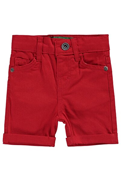 Tommiks Kids Pantaloni scurți Gabardină pentru 6-24 luni - Roșu