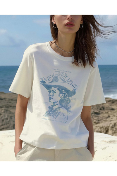 Jose Clothing Premium Oversize Cut Short Sleeve Printed T-Shirt