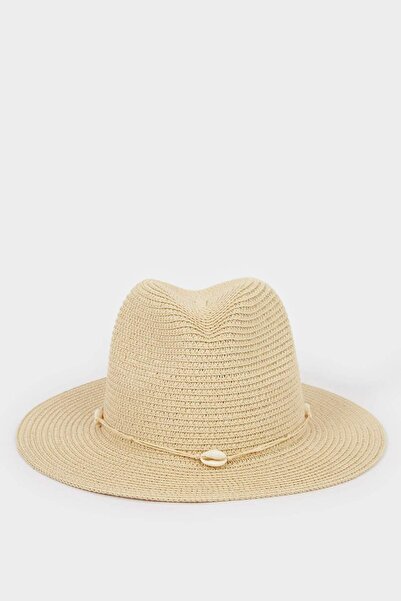 DeFacto Ψάθινο Γυναικείο Καπέλο - B9164AX24SM