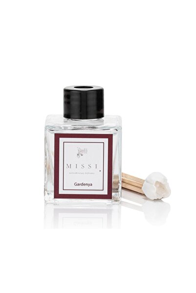 Missi 50 ml Kare Şişe Bambu Çubuklu Gardenya Oda Kokusu