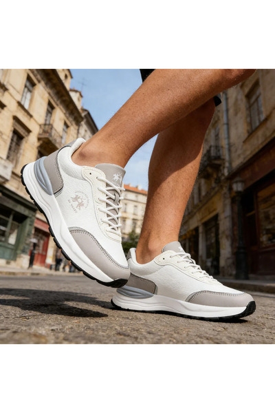 Tmall Pantofi sport de barbati,Piele ecologica,1256,Alb