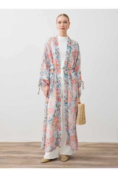 Refka Τυπωμένο σιφόν κιμονό - Πολύχρωμο-