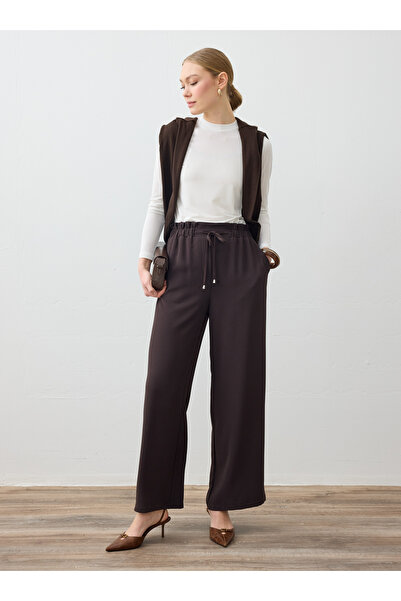 Refka Παντελόνι Άνετο Εφαρμοσμένο Σχέδιο με Λεπτομέρεια από Λάστιχο στη μέση ...