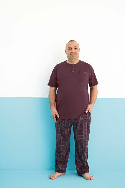 Aydoğan Σετ πιτζάμες Lodos Store για άνδρες μεγάλου μεγέθους με κοντό μανίκι ...