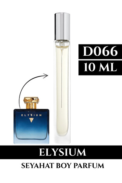 homeartplus D066 - 10 ml ( ELYSİUM ) Delüx Kalite Seyehat boy erkek Parfüm