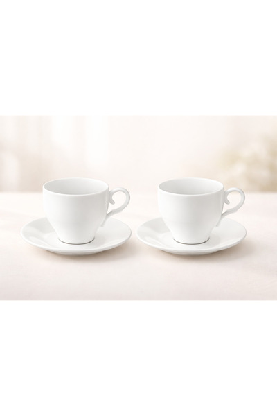 Genel Markalar England 2 Kişilik Ingiliz Çay Seti 220 ml 4 Parça Porselen Fin...