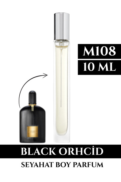 homeartplus M108 - 10 ml ( BLACK ORCHİD ) EDP Kalite Seyehat boy erkek Parfüm