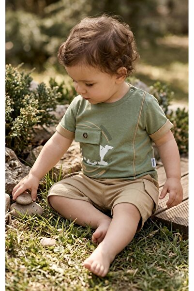 Nexvora Summer Baby Boy 2-Piece Set Model Daily Wear 9 Months 12 Months 18 Mo...