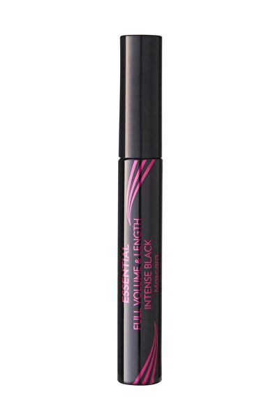 Golden Rose Essential Full Volume & Length Intense Black Mascara - Hacim ve Uzunluk Veren Siyah Maskara