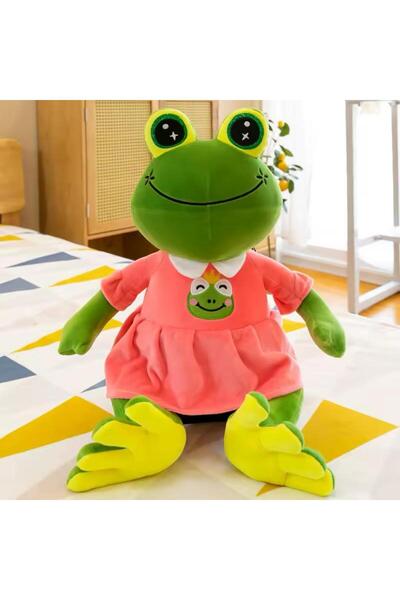 onestophub Sevimli Peluş Kurbağa Büyük Boy 50 Cm