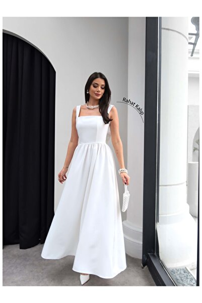 ESRAHELVACI Φόρεμα με λουράκια και λεπτομέρεια φιόγκου στην πλάτη