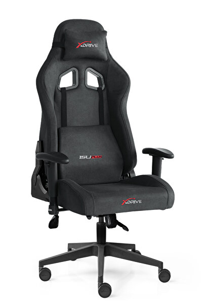 15-Piece PLUS Professional Gaming Seat Fabric Black