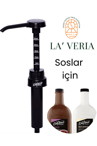 Da Vinci DaVinci Gourmet Plastik Sos Pompası, 30 ml