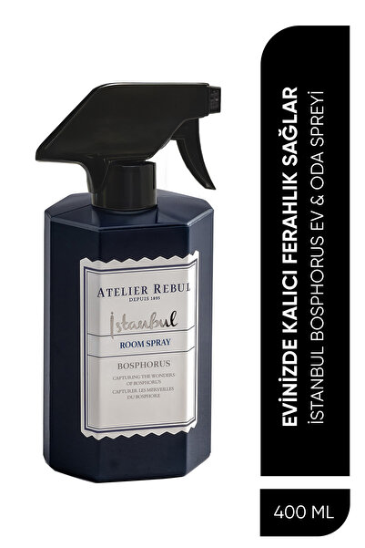 Atelier Rebul İstanbul Bosphorus Akuatik/Odunsu/Çiçeksi Oda Spreyi 400 ml