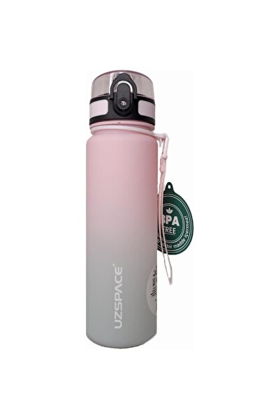 Vagonlife Uzspace Tritan Su Matarası 800ML 3053-6 Pink-Grey