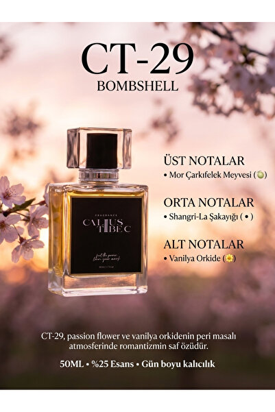 Calius Tibec Ct-29 Bombshell Muadili Parfüm Edp