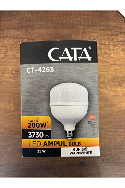 Cata CT 4263G 35W Torch Led Ampul (E-27) (G.Işığı)