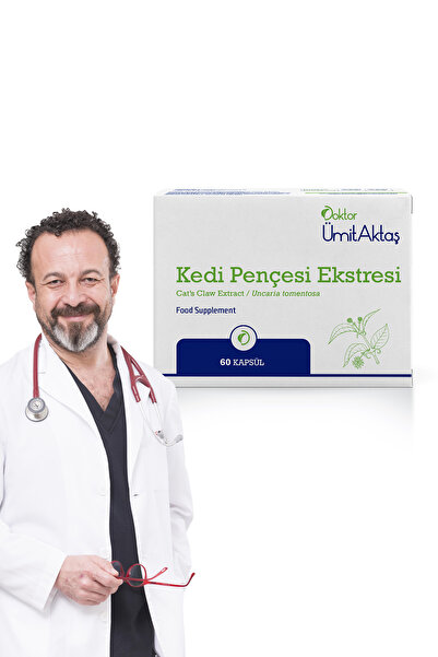 Dr. Ümit Aktaş Kedi Pençesi Ektresi 60 Kapsül