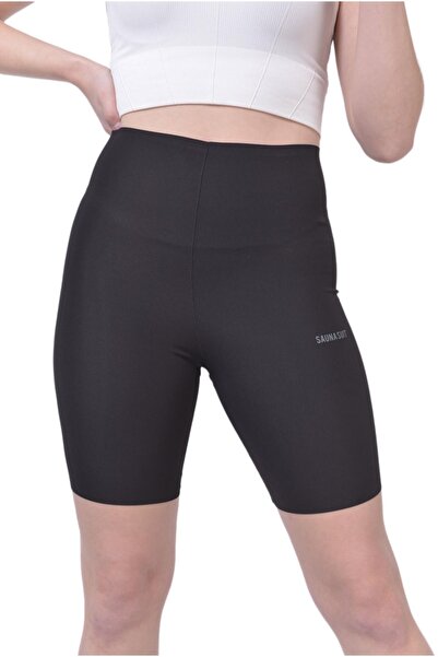 SAUNA SUIT Ψηλή μέση και λέιζερ κομμένο λεπτό μακρύ μπούτι ανάκτησης μέσης