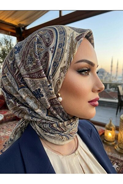 R&S Ethnic Pattern Cotton Shawl Shawl Shal Tok Duruş Zero Slip