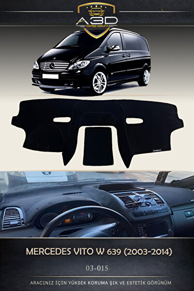 A3D TORPİDO KORUMA Mercedes -Benz Vi̇to W639 (2003-2014) Front Chest Panel Da...