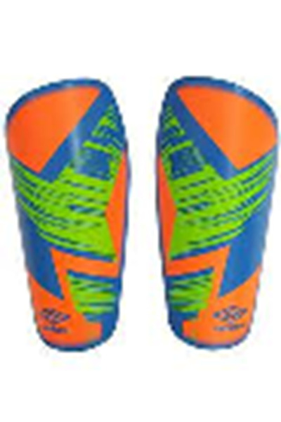 UMBRO Shin Guard Straps Shin Guard Velcro - Πορτοκαλί-Πράσινο - M