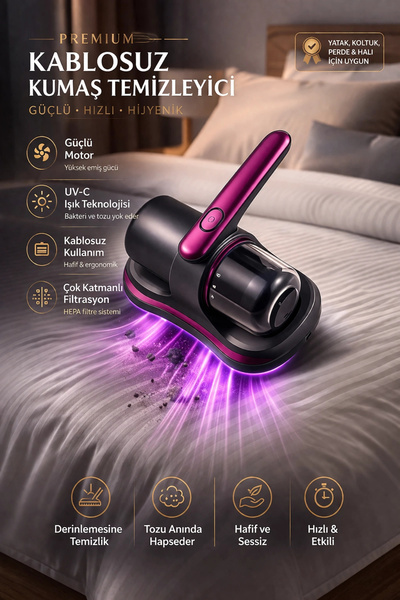 Blackbird Game Center Glr G-168 Güçlü Akar Temizleyici UV Işınlı El Tipi Yata...