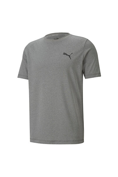 Puma Active Small Logo Tee - Γκρι ανδρικό T-Shirt
