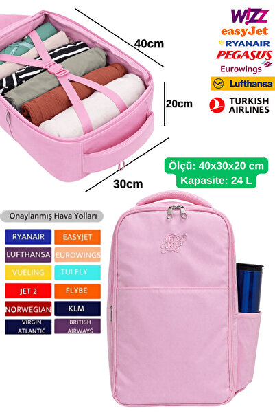 Jet Turtle Σακίδιο ταξιδιού 40cm 40x30x20 cm Pegasus, Wizz Air, Ryanair, Βαλί...