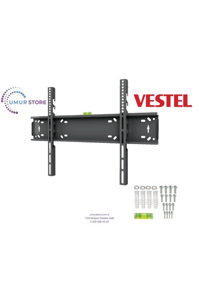 Vestel 55” 55UV9750 43”- 65” inç Lcd Led Televizyon Sabit Duvar Askı Aparatı