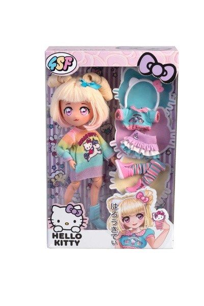 GIOCHI PREZIOSI Hello Kitty Manga Unicorn Bebek, 3+ yaşa uygun, sevimli ve oy...