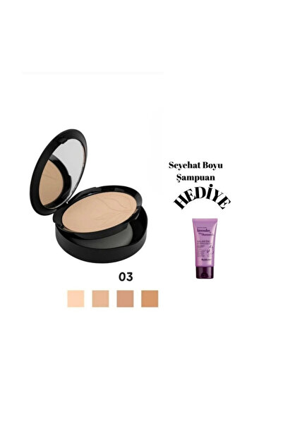 purobıocosmetics Organik Vegan Yağlı Ve Karma Ciltler Için Kompact Fondoten K...