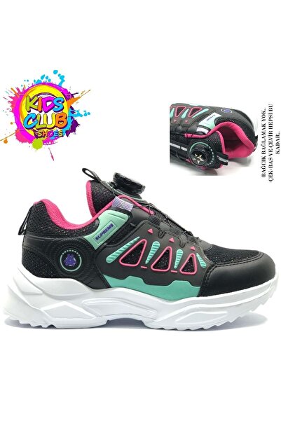 Kids Club Shoes Kocamanlar 304 smart lace-up orthopedic kids' sneakers - pink