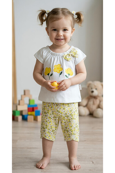 Nexvora Baby Girl Summer Set 2-Piece Set 6 Months 12 Months 18 Months 2 Years...