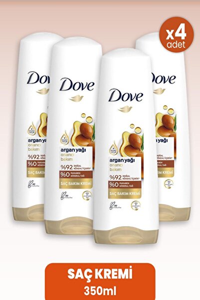 Dove Saç Kremi Onarıcı Bakım Argan Yağı 350 Ml