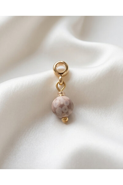 LUMİAAURA ALTIN KAPLAMA MAT RESİM JASPER CHARM